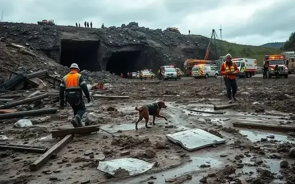 ബ്രിട്ടീഷ് കൊളംബിയൻ ഖനിയിൽ അപകടം: മൂന്ന് തൊഴിലാളികൾ കുടുങ്ങി, രക്ഷാപ്രവർത്തനം പുരോഗമിക്കുന്നു