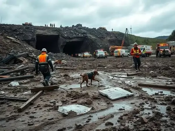 ബ്രിട്ടീഷ് കൊളംബിയൻ ഖനിയിൽ അപകടം: മൂന്ന് തൊഴിലാളികൾ കുടുങ്ങി, രക്ഷാപ്രവർത്തനം പുരോഗമിക്കുന്നു