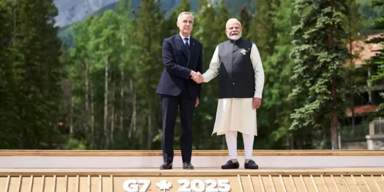 പിണക്കം മറന്ന് ഒന്നാകാൻ കാനഡയും ഇന്ത്യയും: തർക്കത്തിന് ശേഷം ഇന്ത്യയിൽ ആദ്യ നയതന്ത്ര നിയമനം പ്രഖ്യാപിച്ച് കാനഡ 1 Mark Carney AND NARENDRAMODI