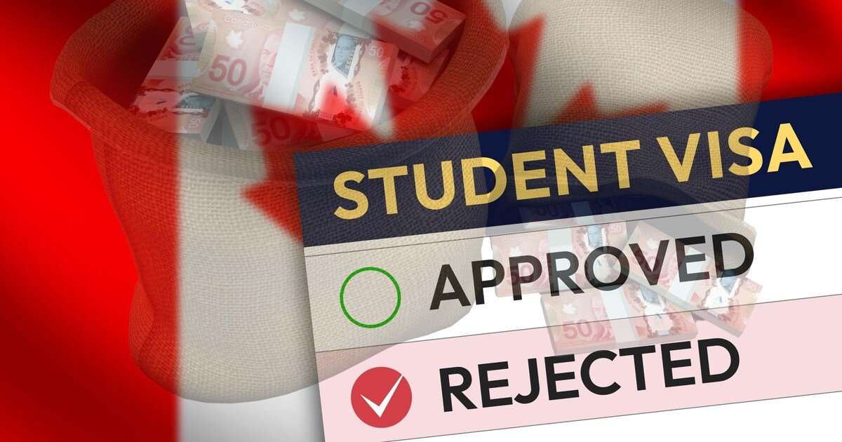 student visa rejected