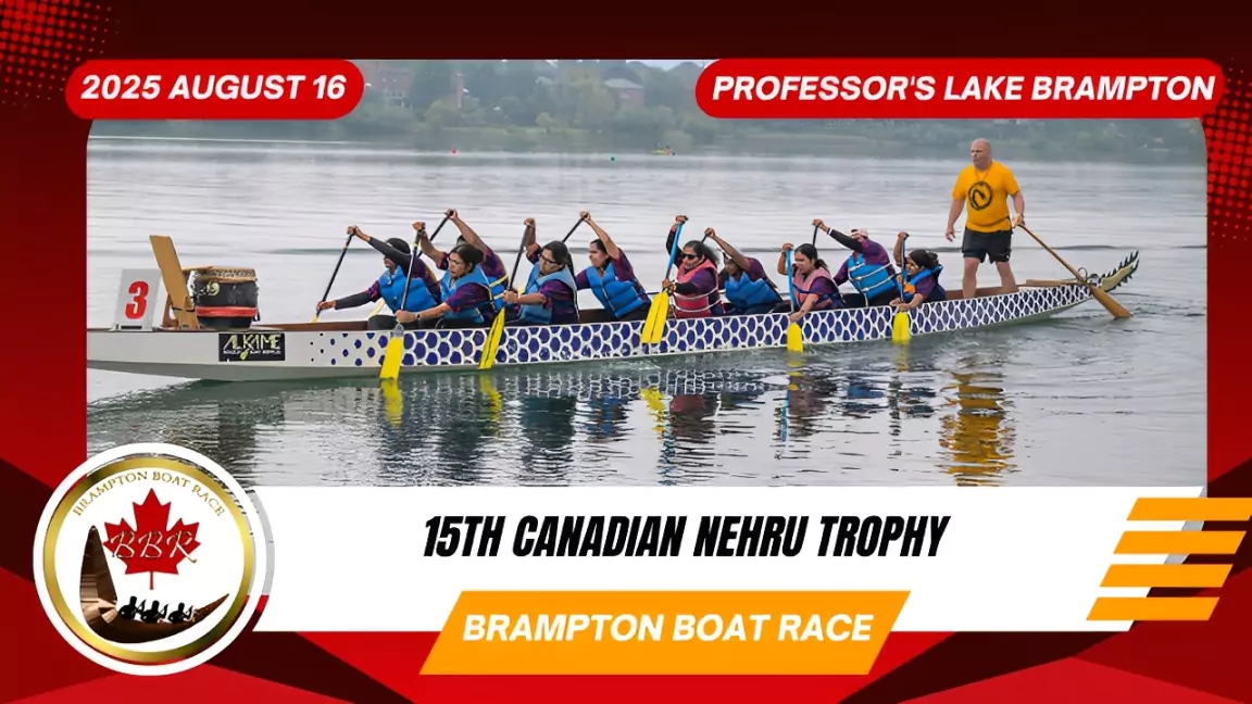 ആർപ്പോ ഇർറോ… ഓളപ്പരപ്പിൽ ആവേശമാകാൻ 15-ാമത് ബ്രാംപ്ടൺ നെഹറുട്രോഫി വള്ളംകളി, ഇനി മണിക്കൂറുകളുടെ കാത്തിരിപ്പ് മാത്രം