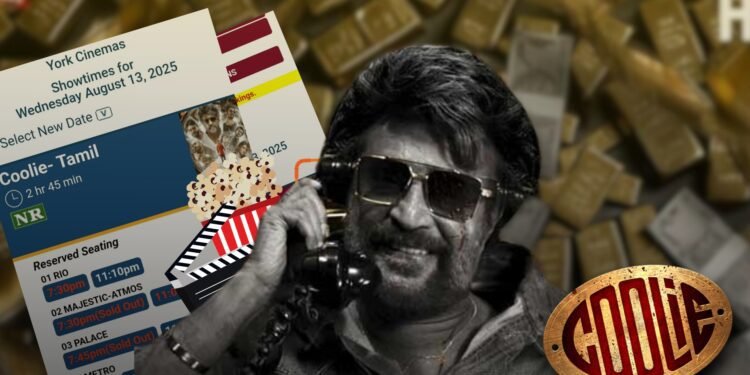 കാനഡയിൽ കൂലിക്ക് വൻ വരവേൽപ്പ്; ആദ്യ ഷോകൾ റെക്കോർഡ് വേഗത്തിൽ വിറ്റുതീർന്നു 1 കാനഡയിൽ കൂലിക്ക് വൻ വരവേൽപ്പ്; ആദ്യ ഷോകൾ റെക്കോർഡ് വേഗത്തിൽ വിറ്റുതീർന്നു