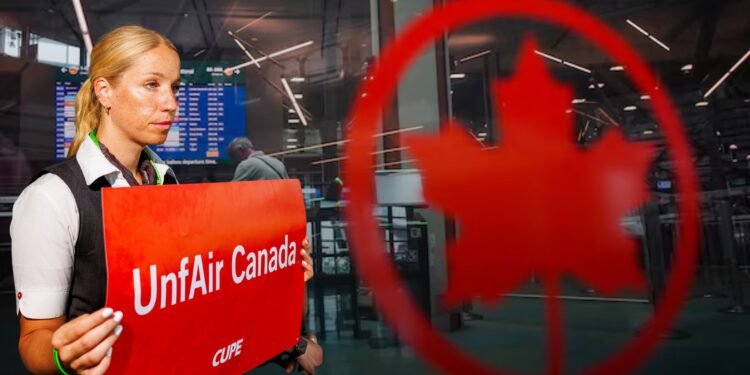 എയർ കാനഡ ജീവനക്കാരുടെ പണിമുടക്ക് ആരംഭിച്ചു; വിമാനങ്ങൾ റദ്ദാക്കി, യാത്രക്കാർ ദുരിതത്തിൽ 1 എയർ കാനഡ ജീവനക്കാരുടെ പണിമുടക്ക് ആരംഭിച്ചു; വിമാനങ്ങൾ റദ്ദാക്കി, യാത്രക്കാർ ദുരിതത്തിൽ