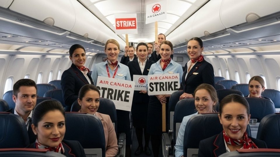 വിമാനയാത്രകൾക്ക് ആശങ്ക; പണിമുടക്ക് നോട്ടീസ് നൽകാനൊരുങ്ങി എയർ കാനഡ ജീവനക്കാർ