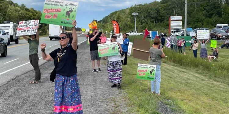 ഒന്റാരിയോ പ്രവിശ്യയിൽ കളനാശിനി പ്രയോഗത്തിനെതിരെ പ്രതിഷേധം; നോർത്തേൺ മുനിസിപ്പാലിറ്റികൾ രംഗത്ത്