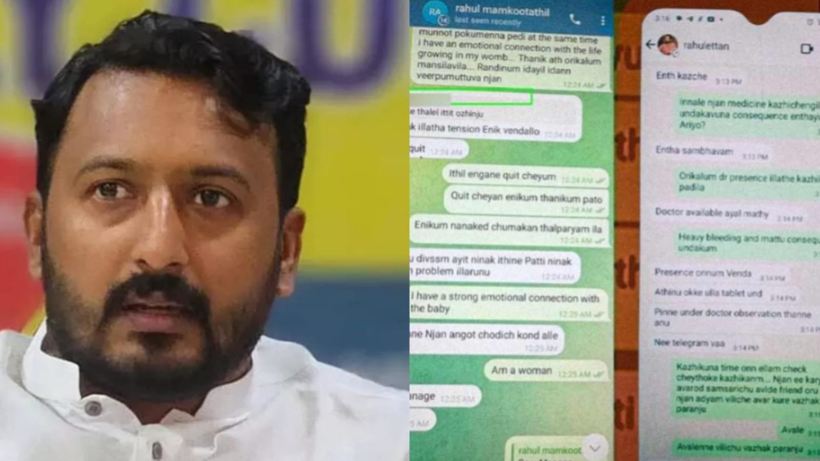 യുവതിയെ ഗർഭച്ഛിദ്രത്തിന് നിർബന്ധിച്ച് രാഹുൽ മാങ്കൂട്ടത്തിൽ; ഫോൺ സംഭാഷണവും കൂടുതൽ തെളിവുകളും പുറത്ത്