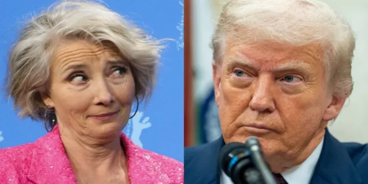 തന്റെ കൂടെ വന്ന് താമസിക്കൂവെന്ന് ട്രംപ്, അന്ന് പോയെങ്കിൽ അമേരിക്കയുടെ ചരിത്രം മാറിയേനെ!; വെളിപ്പെടുത്തി ഹോളിവുഡ് നടി 1 emma-thompson and donald trump