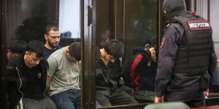 മോസ്കോ ഭീകരാക്രമണക്കേസ്: 19 പ്രതികളുടെ വിചാരണ തുടങ്ങി 1 criminals