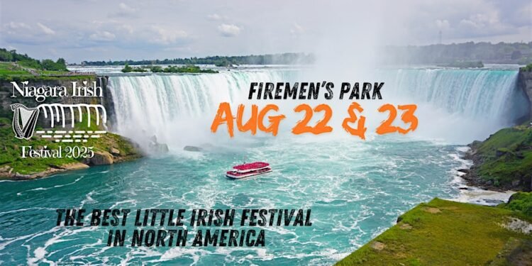 നയാഗ്രയിലെ ഐറിഷ് ഫെസ്റ്റിവലിന് ഇനി പോക്കറ്റ് കാലിയാകില്ല!; വാരാന്ത്യ ടിക്കറ്റുകൾക്ക് 20% കിഴിവ്!; ഡിസ്കൗണ്ട്, 48 മണിക്കൂർ മാത്രം! 1 niagara-irish-festival-2025-tickets