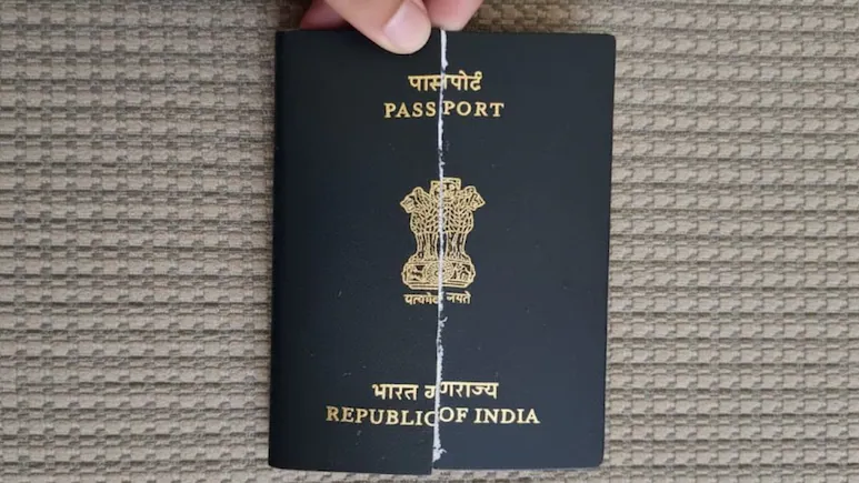 Travelling with a damaged passport is risky.