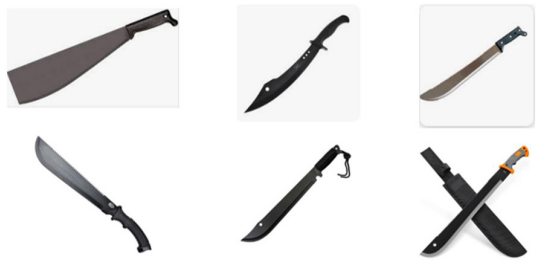 Under Australian law, it will be illegal to possess weapons such as knives, machetes, and clubs in Victoria from September 1.