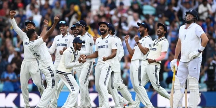 ഓവലിൽ അവസാന നിമിഷ ത്രില്ലർ; ഇംഗ്ലണ്ടിനെതിരെ ഇന്ത്യയ്ക്ക് അവിശ്വസനീയ വിജയം, പരമ്പര സമനിലയിൽ 1 ഓവലിൽ അവസാന നിമിഷ ത്രില്ലർ; ഇംഗ്ലണ്ടിനെതിരെ ഇന്ത്യയ്ക്ക് അവിശ്വസനീയ വിജയം, പരമ്പര സമനിലയിൽ