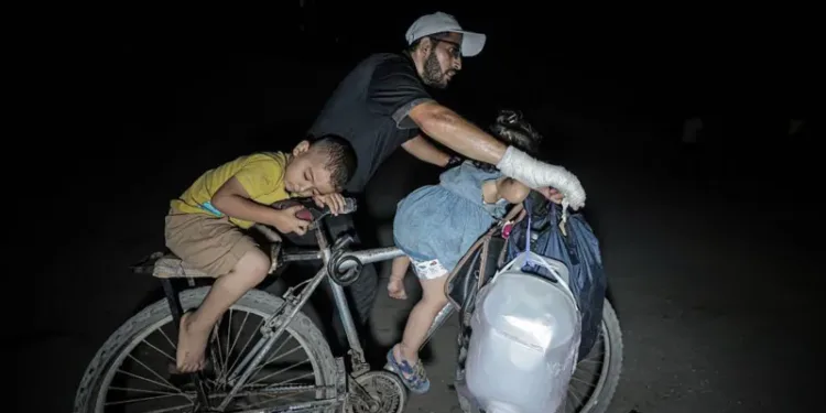 The bombing has been insane