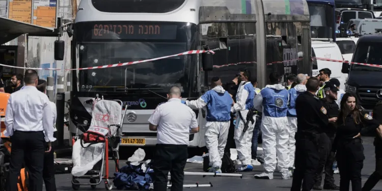 Jerusalem bus stop attack