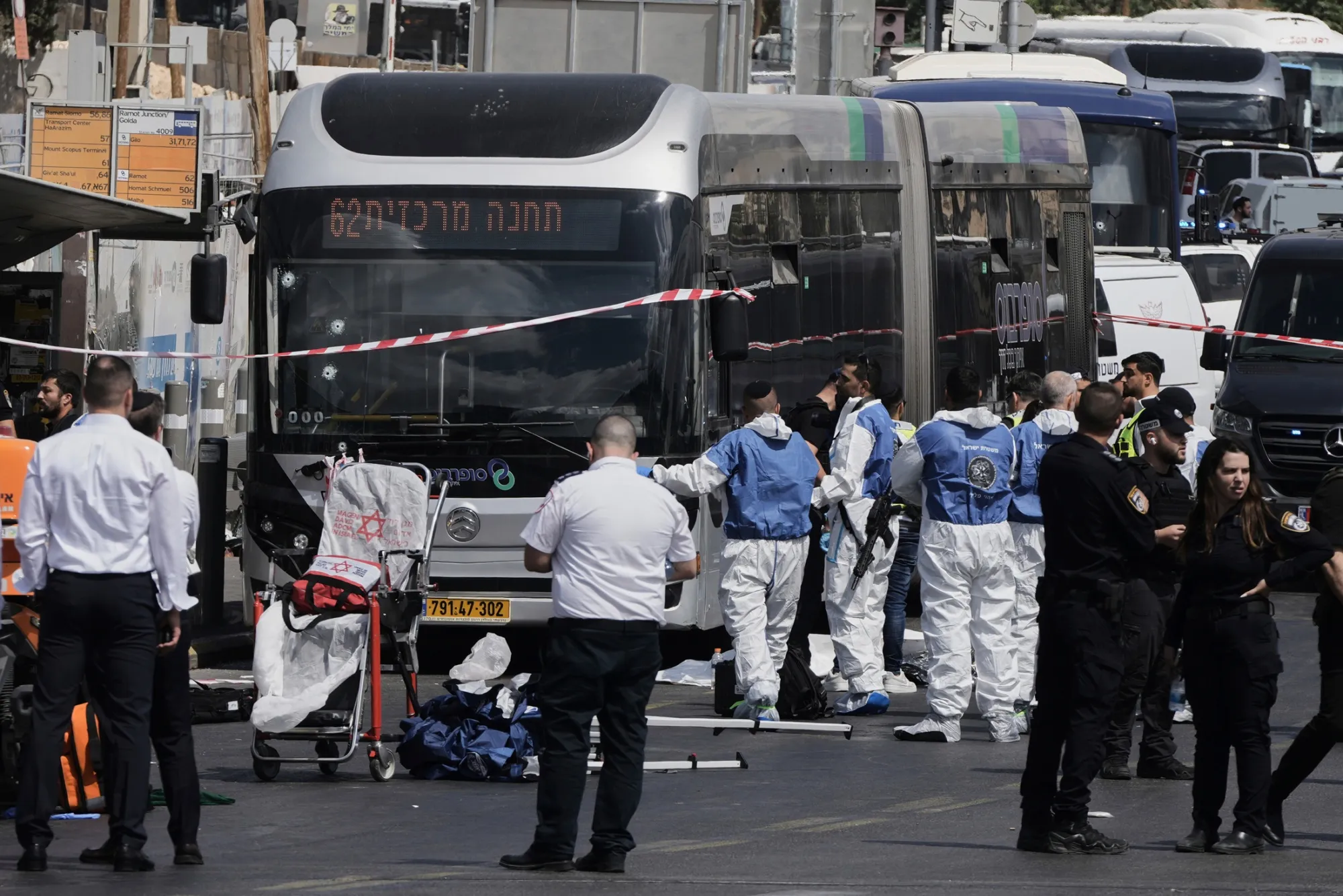 Jerusalem bus stop attack