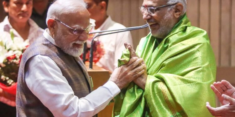 CP Radhakrishnan is set to be India's next vice-president