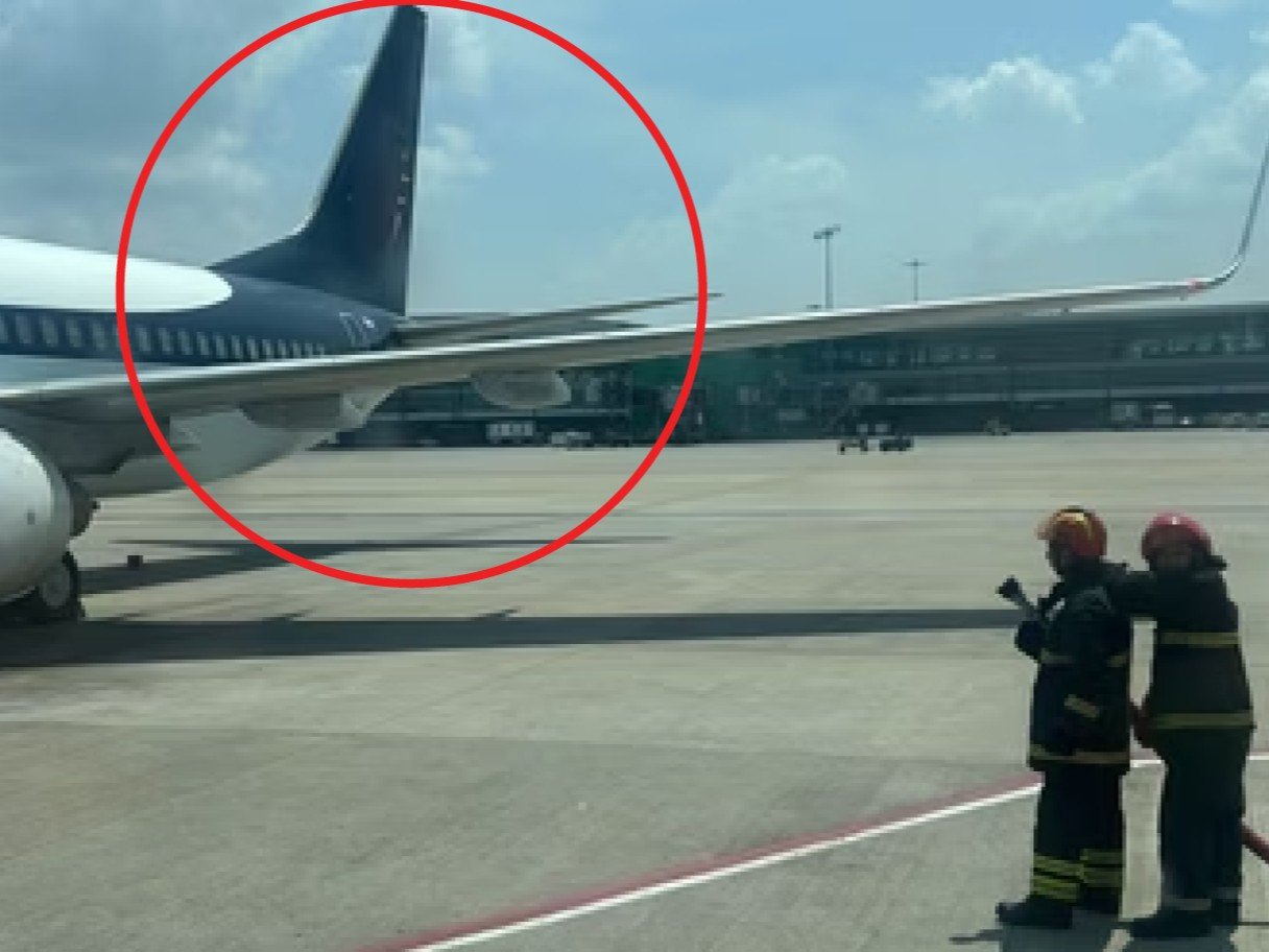 SpiceJet Q400 plane's wheel falls off on runway during take-off;