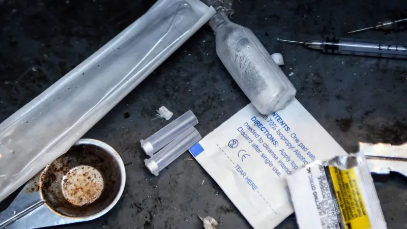 The number of drug deaths fell last year
