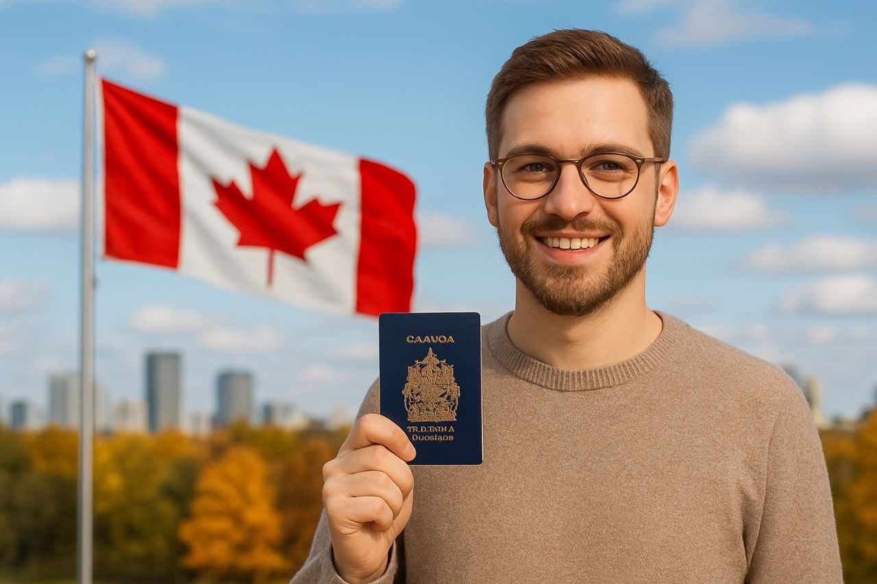 man with canadian passport