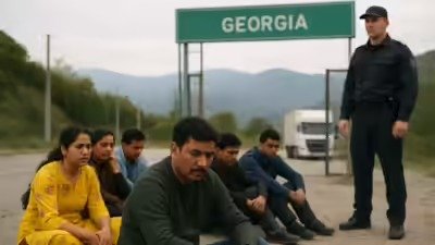 ജോർജിയൻ അതിർത്തിയിൽ 56 ഇന്ത്യക്കാർക്ക് ക്രൂര പീഡനം; വിസയുണ്ടായിട്ടും മണിക്കൂറുകളോളം തടഞ്ഞുവെച്ചെന്ന് ആരോപണം
