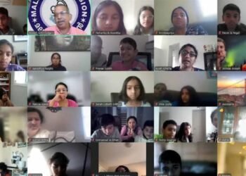 എഡ്മണ്ടൺ മഞ്ചാടി മലയാളം സ്കൂളിൽ പ്രവേശനോത്സവം; പുതുവിദ്യാർത്ഥികളെ വരവേറ്റ് മലയാളം മിഷൻ 8 video call