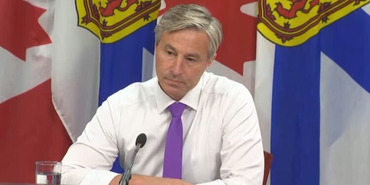 Nova Scotia Premier Tim Houston