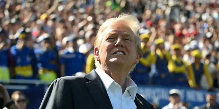 US President Donald Trump