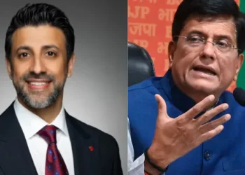 Piyush Goyal and Maninder Sidhu