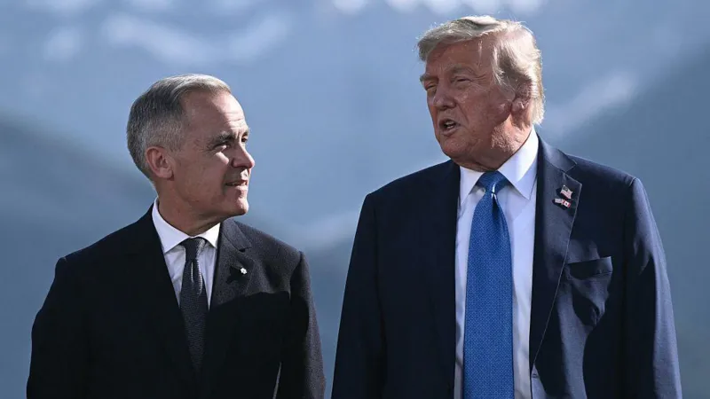 mark carney and donald trump