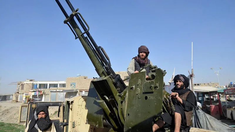 The Pakistani military and Taliban government have accused each other of initiating attacks in Afghanistan's border district of Spin Boldak