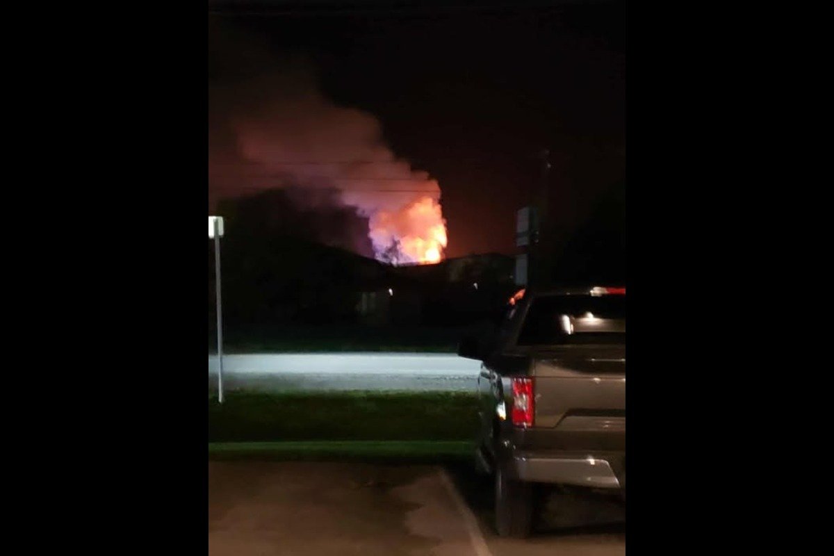 Welland dumping yard fire