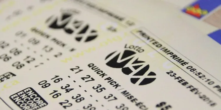 A $40-million-winning Lotto Max ticket