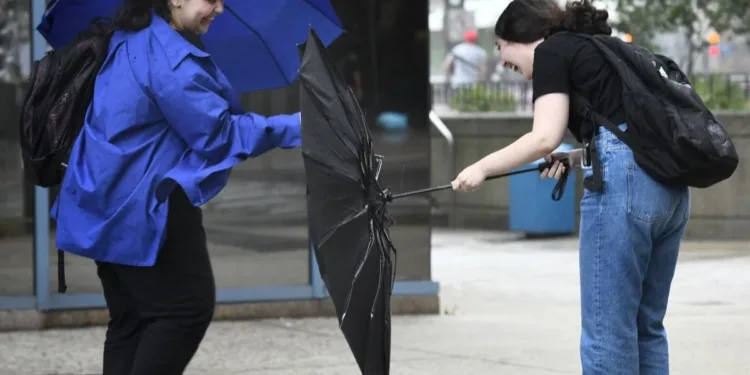 Ontario residents will need an umbrella for the rest of the week, as a low pressure system is bringing rain.