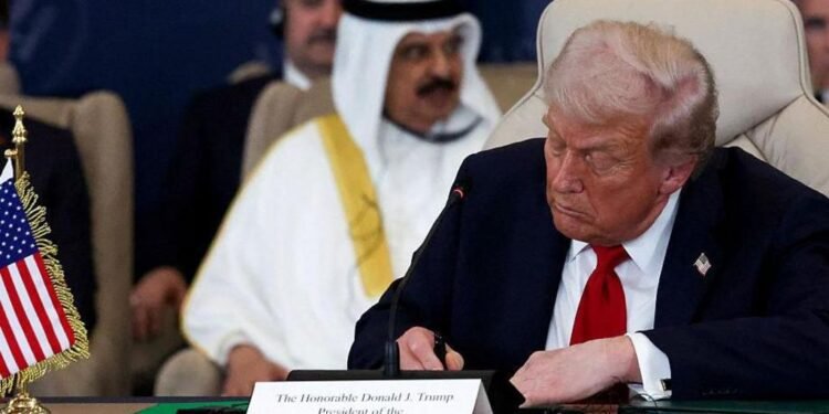 Trump and world leaders sign Gaza ceasefire deal as hostages reunite with families