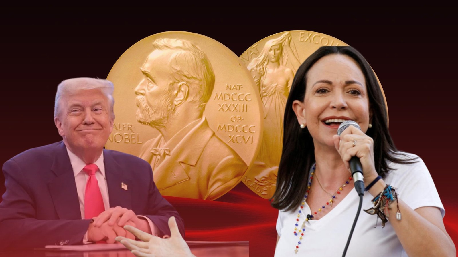 ട്രംപിന് നിരാശ; സമാധാനത്തിനുള്ള നൊബേല്‍ മരിയ കൊറീന മചാഡോയ്ക്ക്; വെനിസ്വേലൻ ജനാധിപത്യ പോരാട്ടത്തിന് ലോകത്തിന്റെ അംഗീകാരം