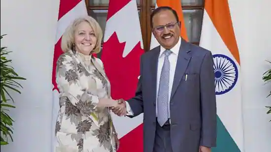 Nathalie G Drouin and ajith doval