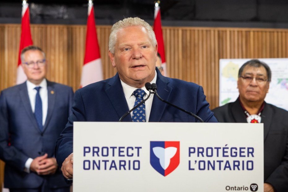 Doug Ford Premier of Ontario