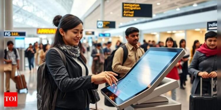 ക്യൂ നിൽക്കുന്നത് മറന്നേക്കൂ! വിദേശയാത്ര കഴിഞ്ഞെത്തുന്നവർക്ക് ട്രെൻഡായി ഈ സൂപ്പർ സംവിധാനം 1 girl