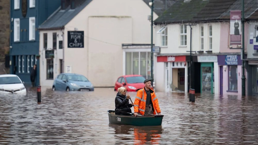 storm, which claimed three lives in Portugal