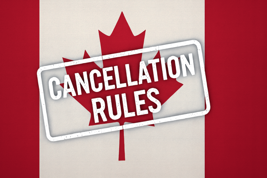 Canada’s New Cancellation Rules