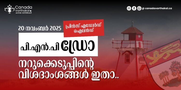 പ്രിൻസ് എഡ്വേർഡ് ഐലന്റ് PNP; നവംബർ 20-ന് നടന്ന നറുക്കെടുപ്പിന്റെ വിശദാംശങ്ങൾ ഇതാ