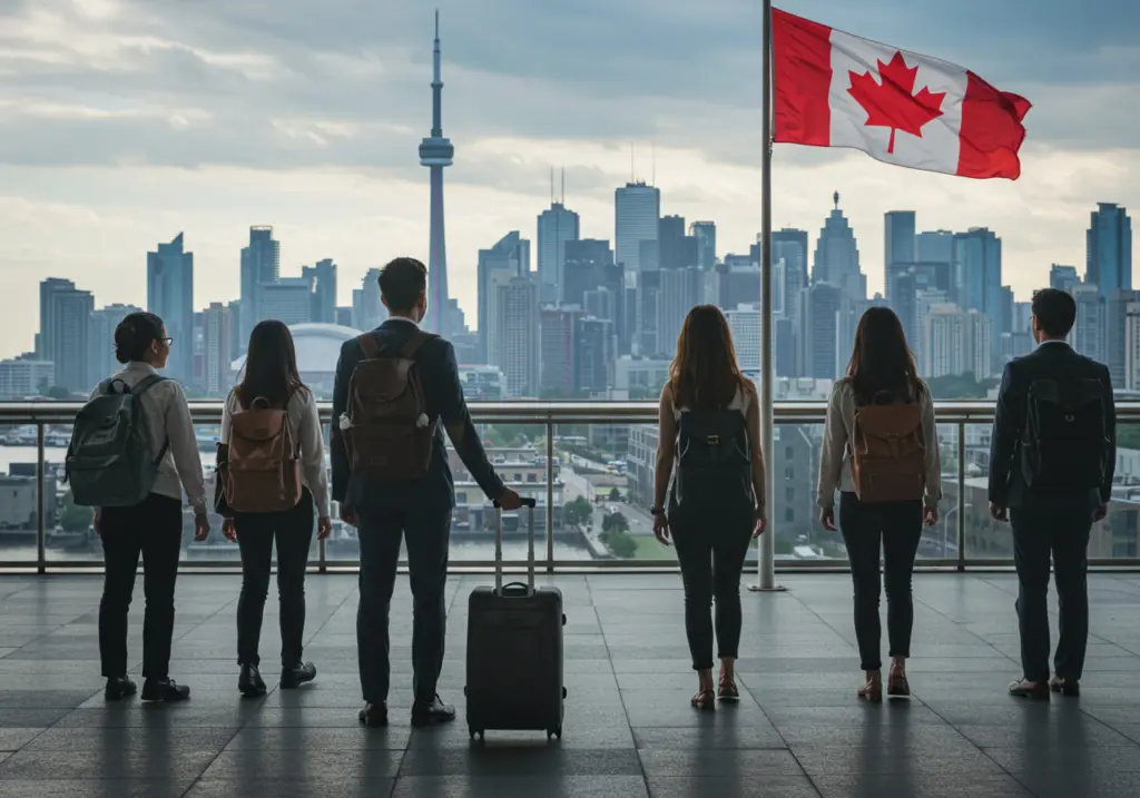 group most likely to leave Canada