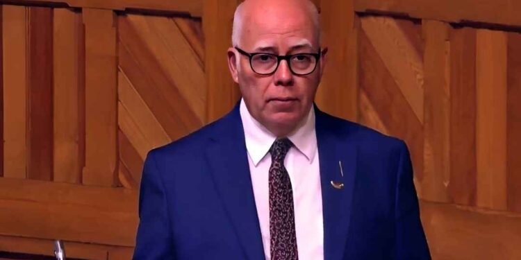 Green party Leader David Coon