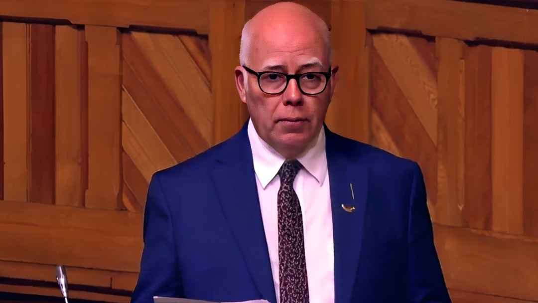 Green party Leader David Coon