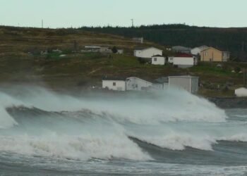 ന്യൂഫൗണ്ട്‌ലാന്റിൽ ശക്തമായ കൊടുങ്കാറ്റിനും തിരമാലക്കും സാധ്യത: പ്രദേശവാസികൾക്ക് ജാഗ്രത നിർദ്ദേശം