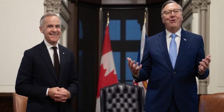 കാർണി–വേക്ക്ഹാം കൂടിക്കാഴ്ച്ച: പ്രതിരോധ കരുത്തും പ്രധാന എണ്ണ പദ്ധതിയും അജണ്ടയിൽ 1 കാർണി–വേക്ക്ഹാം കൂടിക്കാഴ്ച്ച: പ്രതിരോധ കരുത്തും പ്രധാന എണ്ണ പദ്ധതിയും അജണ്ടയിൽ