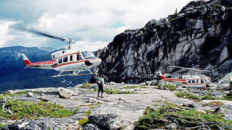 heli-hiking
