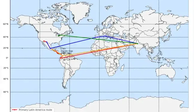 5 രാജ്യങ്ങൾ താണ്ടി യു.എസിലേക്ക്; മരണം പതിയിരിക്കുന്ന 'ഡങ്കി റൂട്ട്' മാഫിയയുടെ രഹസ്യവഴി; വെളിപ്പെടുത്തലുമായി നാടുകടത്തപ്പെട്ടവർ 1 dunki-route