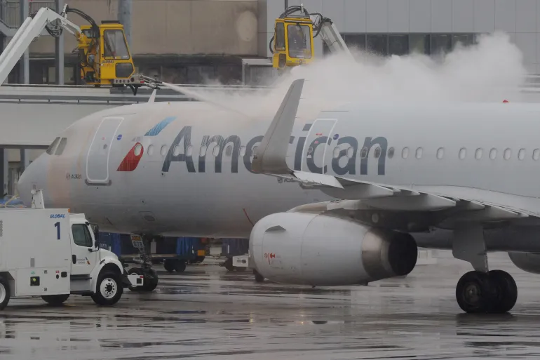 American Airlines plane