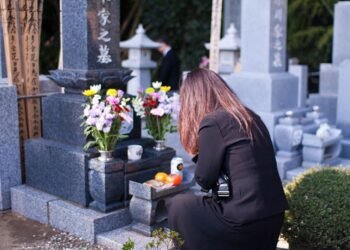 The traditional and current method of funeral in Japan is cremation.